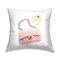 Stupell Industries Trendy Pink Glam Fashion Purse Perfume Throw Pillow, 18" x 18"